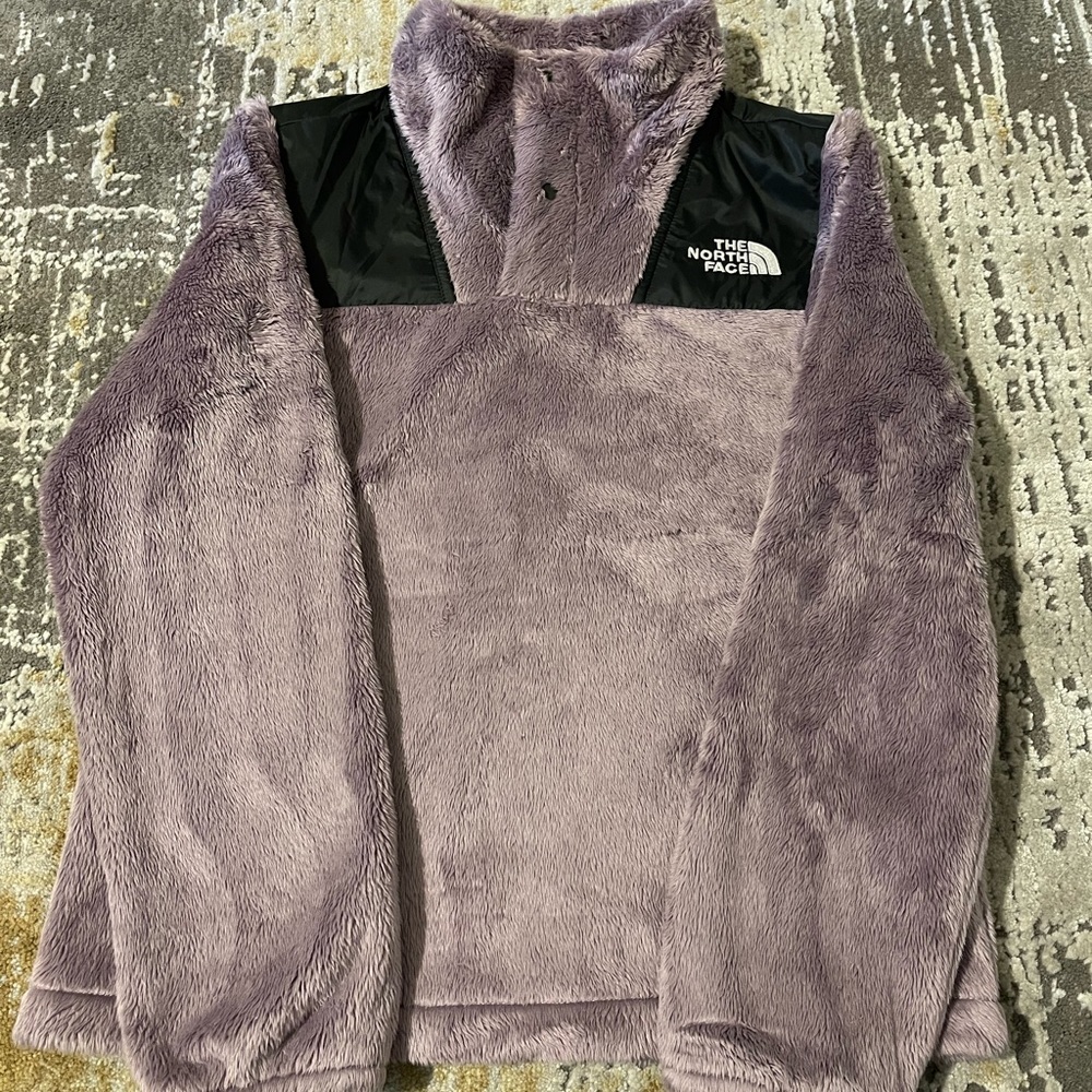 The North Face Youth Girls Oso 1/4 Snap Pullover Size S/P 7/8 in good condition